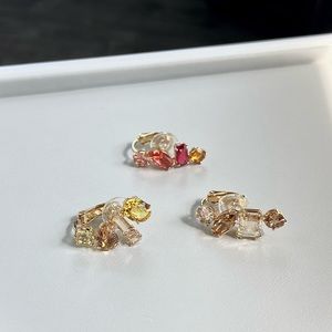 Swarovski Gema Clip Earrings